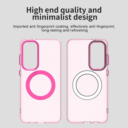 MagSafe-Hülle für Samsung Galaxy S23 FE S711, Techsuit, CandyCase, Rosa