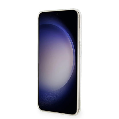 MagSafe Hülle für Samsung Galaxy S23+ S916, Karl Lagerfeld, IML Ikonik Karl, Transparent