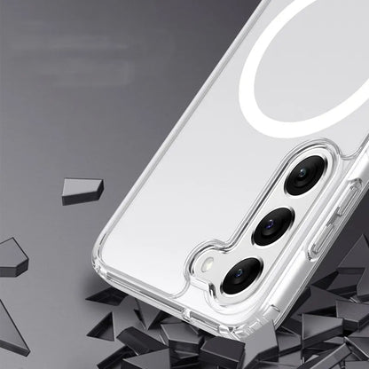 Custodia MagSafe per Samsung Galaxy S23+ S916, Techsuit, Pro, Blu