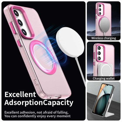 MagSafe-Hülle für Samsung Galaxy S23 S911, Techsuit, CandyCase, Rosa