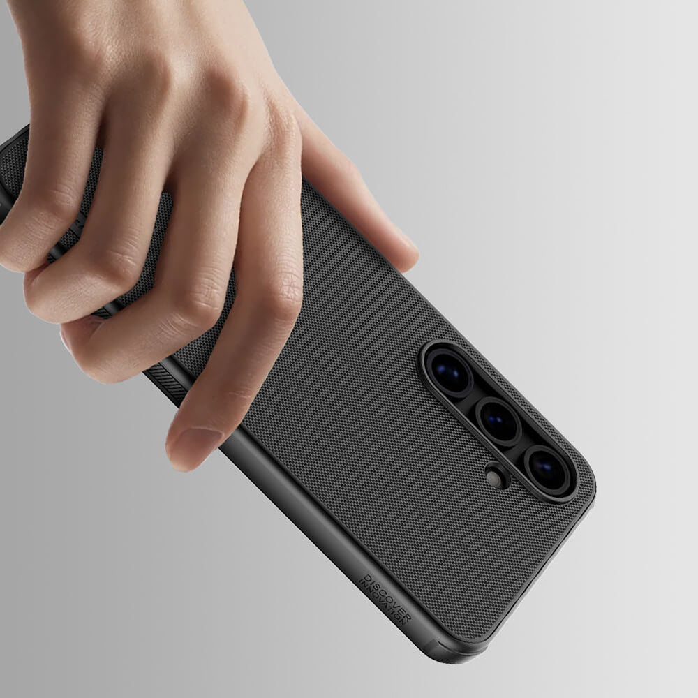 Étui MagSafe pour Samsung Galaxy S24 FE S721, Nillkin, Super Shield Pro, Noir Satiné