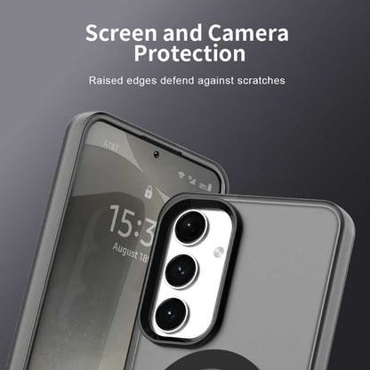 Custodia MagSafe per Samsung Galaxy S24 FE S721, Techsuit, CandyCase, Nera