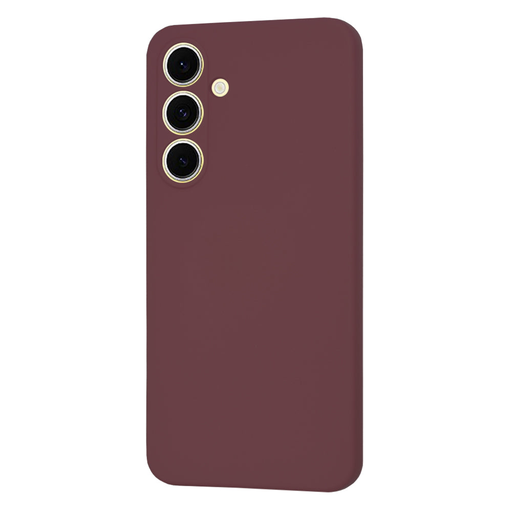Coque MagSafe pour Samsung Galaxy S24 FE S721, Techsuit, SoftFlex, Bordeaux