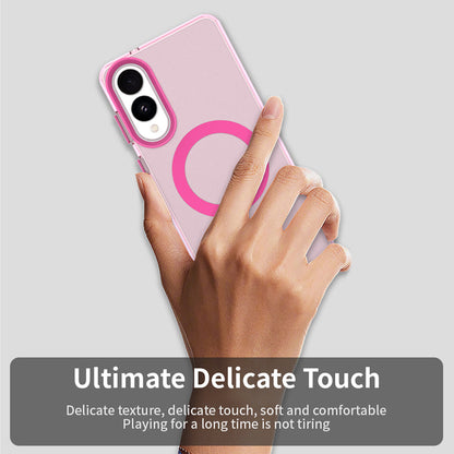 MagSafe Case for Samsung Galaxy S25 Edge S937, Techsuit, CandyCase, Pink