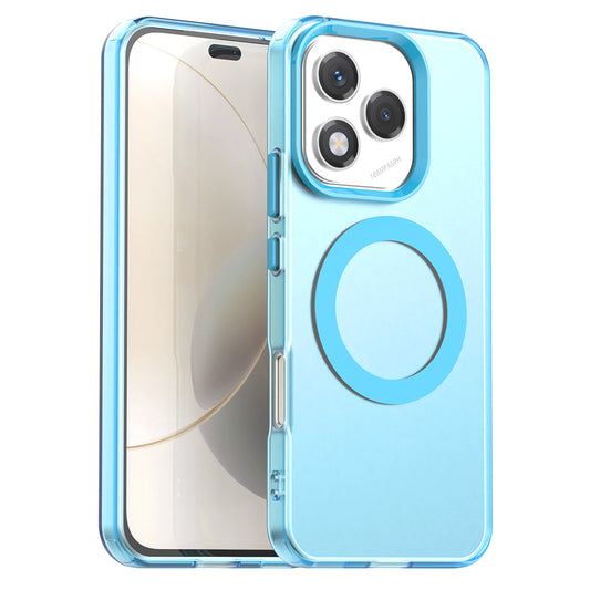 Coque MagSafe pour Samsung Galaxy S25 FE, Techsuit, CandyCase, Bleue