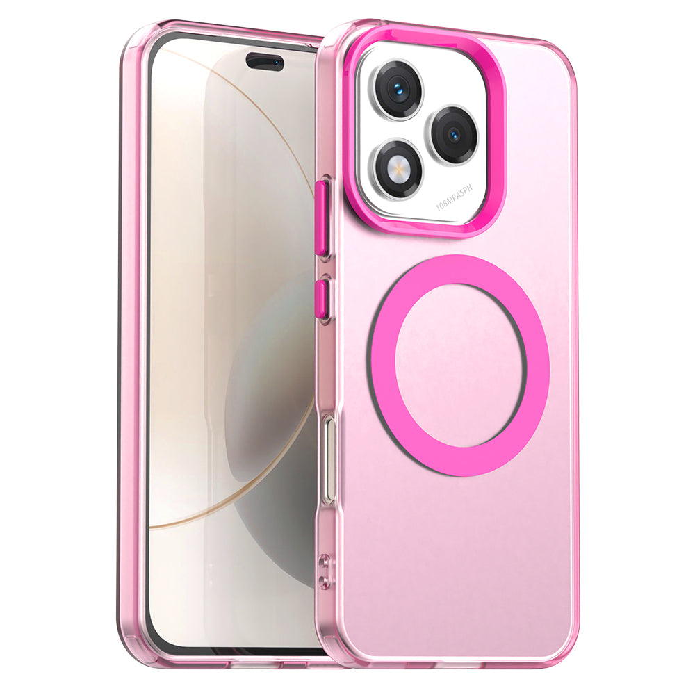 Coque MagSafe pour Samsung Galaxy S25 FE, Techsuit, CandyCase, Rose