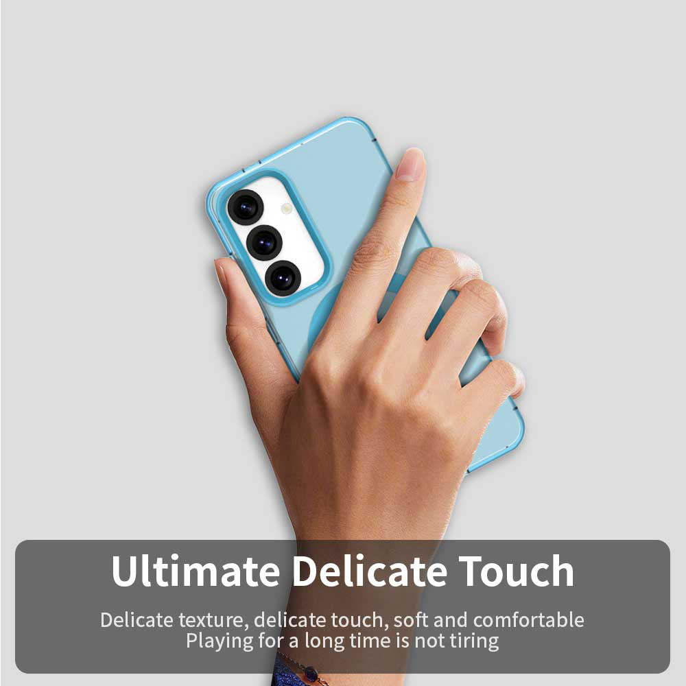 MagSafe-Hülle für Samsung Galaxy S25+ S936 / S24+ S926, Techsuit, CandyCase, Blau