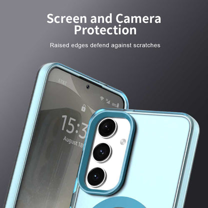 MagSafe Case for Samsung Galaxy S25 S931 / S24 S921, Techsuit, CandyCase, Blue