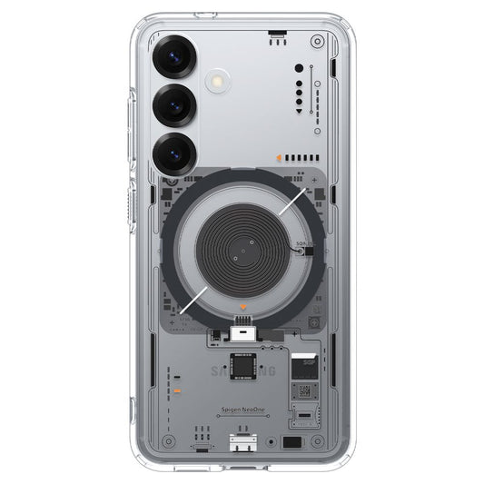 Coque MagSafe pour Samsung Galaxy S25 S931, Spigen, Ultra Hybrid Neo One, Transparente