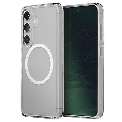 Coque MagSafe pour Samsung Galaxy S25 S931, UNIQ, LifePro Xtreme MagClick, Transparente