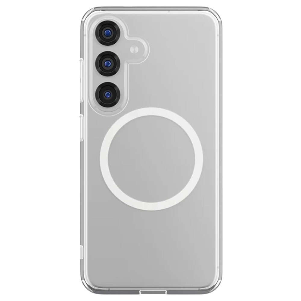 Coque MagSafe pour Samsung Galaxy S25 S931, UNIQ, LifePro Xtreme MagClick, Transparente
