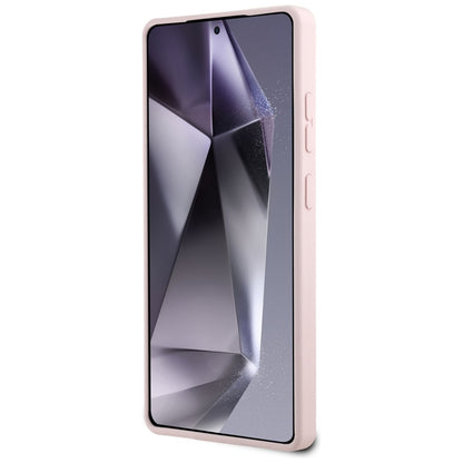 Custodia MagSafe per Samsung Galaxy S25 Ultra S938, Karl Lagerfeld, Silicone Double Heads, Rosa