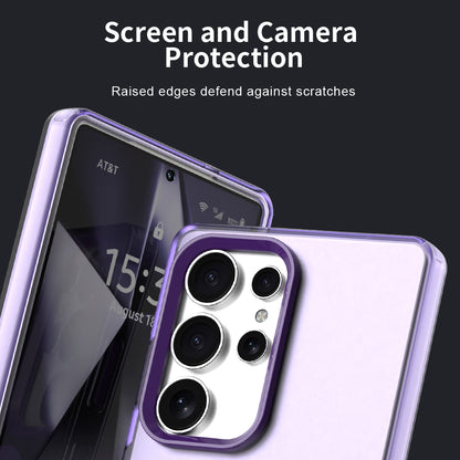Custodia MagSafe per Samsung Galaxy S25 Ultra S938, Techsuit, CandyCase, Viola