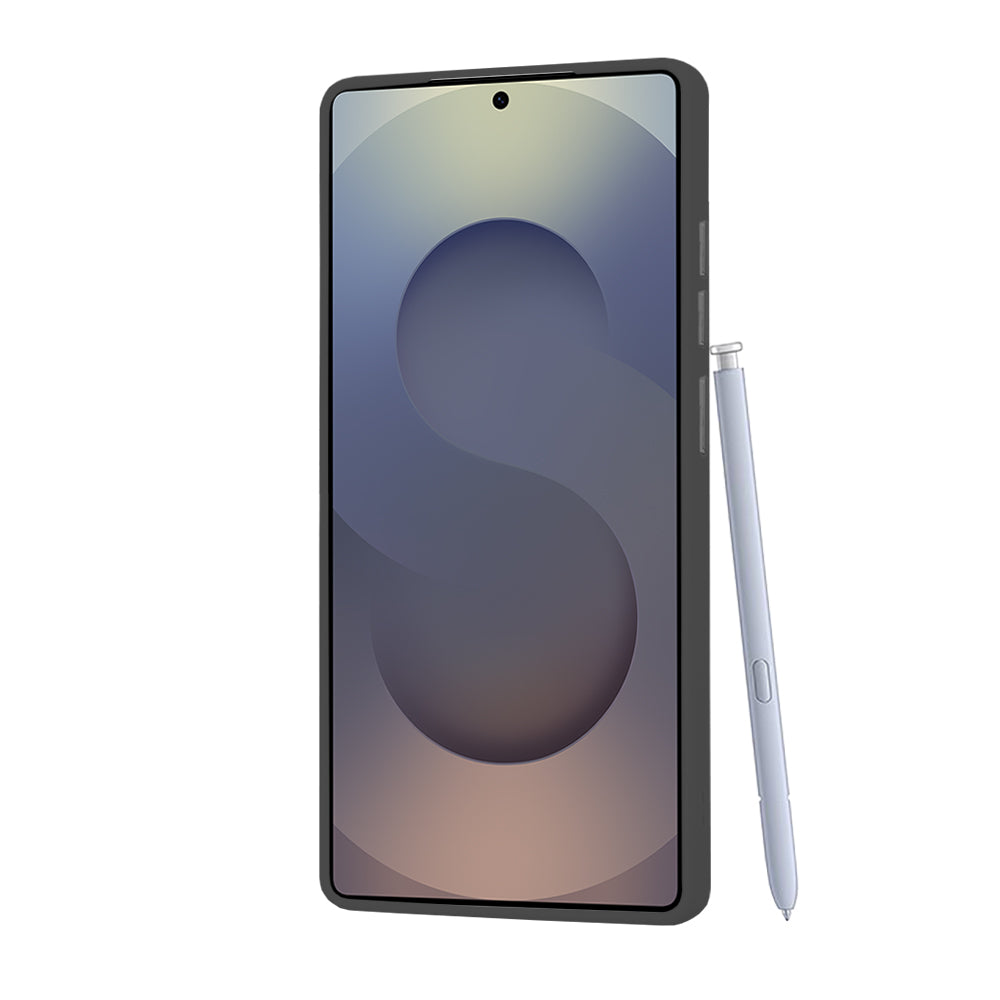 Coque MagSafe pour Samsung Galaxy S25 Ultra S938, Techsuit, HaloFrost, Noire