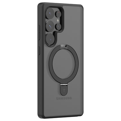 Custodia MagSafe per Samsung Galaxy S25 Ultra S938, Torras, Ostand, Nera