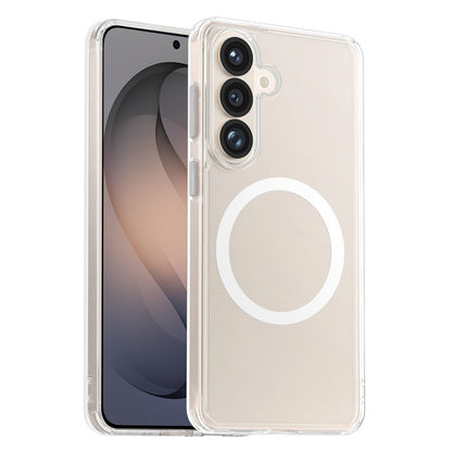 Étui MagSafe pour Samsung Galaxy S26 S942, Blueo, Crystal+ Anti-Chute, Transparent