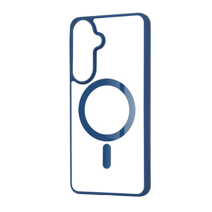 Custodia MagSafe per Samsung Galaxy S26 FE S741, Techsuit, Pro, blu