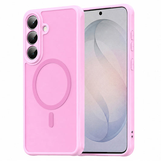 MagSafe-Hülle für Samsung Galaxy S26 FE S741, Techsuit, HaloFrost II, Rosa