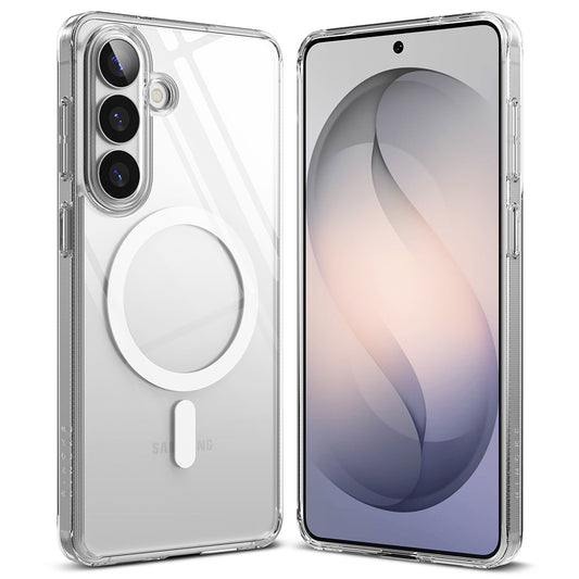 Custodia MagSafe per Samsung Galaxy S26 Plus, Ringke, Fusion, Trasparente