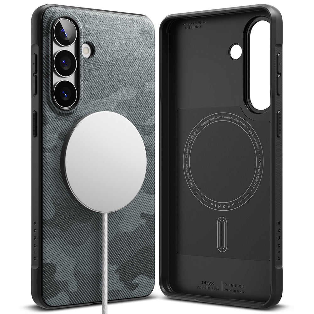 Custodia MagSafe per Samsung Galaxy S26 Plus, Ringke, Onyx, Camuffamento