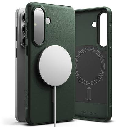 Custodia MagSafe per Samsung Galaxy S26 Plus, Ringke, Onyx, Verde Scuro