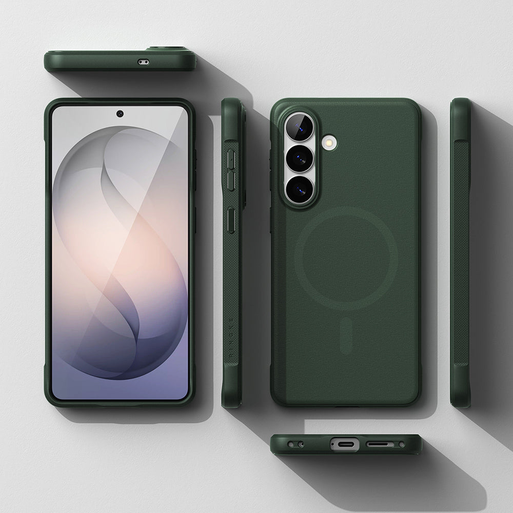 Custodia MagSafe per Samsung Galaxy S26 Plus, Ringke, Onyx, Verde Scuro