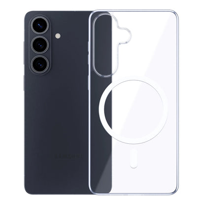 Étui MagSafe pour Samsung Galaxy S26 Plus S947, 3MK, Clear MagCase, Transparent