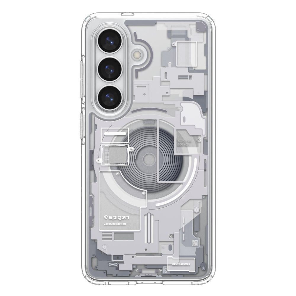 MagSafe Hülle für Samsung Galaxy S26 Plus S947, Spigen, Ultra Hybrid Zero One, Weiß ACS10712