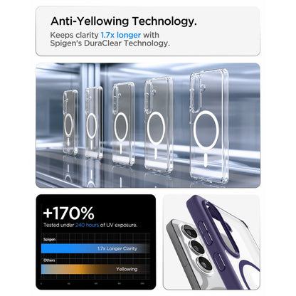 Étui MagSafe pour Samsung Galaxy S26 Plus S947, Spigen, Ultra Hybrid, Violet Foncé ACS11214