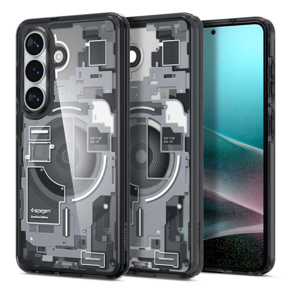 Custodia MagSafe per Samsung Galaxy S26 Plus S947, Spigen, Ultra Hybrid Zero One, Nera ACS10711