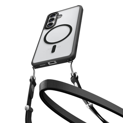 Custodia MagSafe per Samsung Galaxy S26 Plus S947, Spigen, Ultra Hybrid, Nera Opaca ACS10710