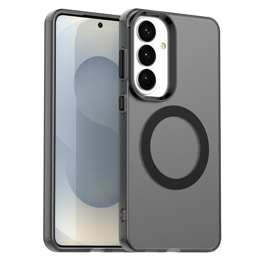 MagSafe Hülle für Samsung Galaxy S26 Plus, Techsuit, CandyCase, Schwarz