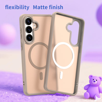 Custodia MagSafe per Samsung Galaxy S26 Plus, Techsuit, HaloFrost II, Dorata