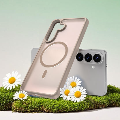 Custodia MagSafe per Samsung Galaxy S26 Plus, Techsuit, HaloFrost II, Dorata