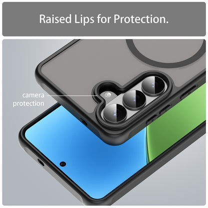 Housse MagSafe pour Samsung Galaxy S26 Plus, Techsuit, HaloFrost II, Noire