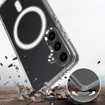 Étui MagSafe pour Samsung Galaxy S26 Plus, Techsuit, Pro, Transparent