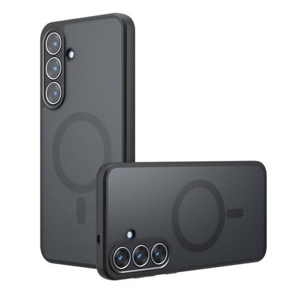 Custodia MagSafe per Samsung Galaxy S26 Plus, Techsuit, PureFrost, Nera Satinata