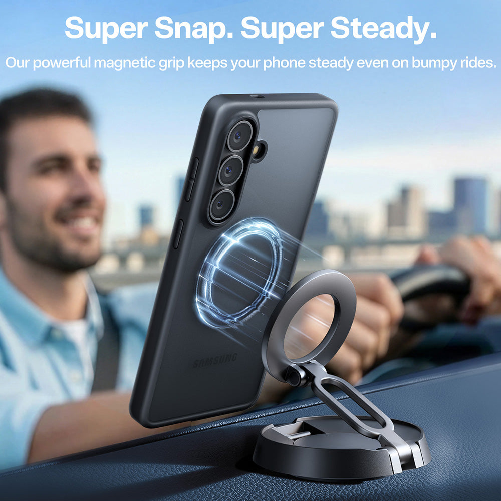 Custodia MagSafe per Samsung Galaxy S26 Plus, Torras, Guardian, Nera