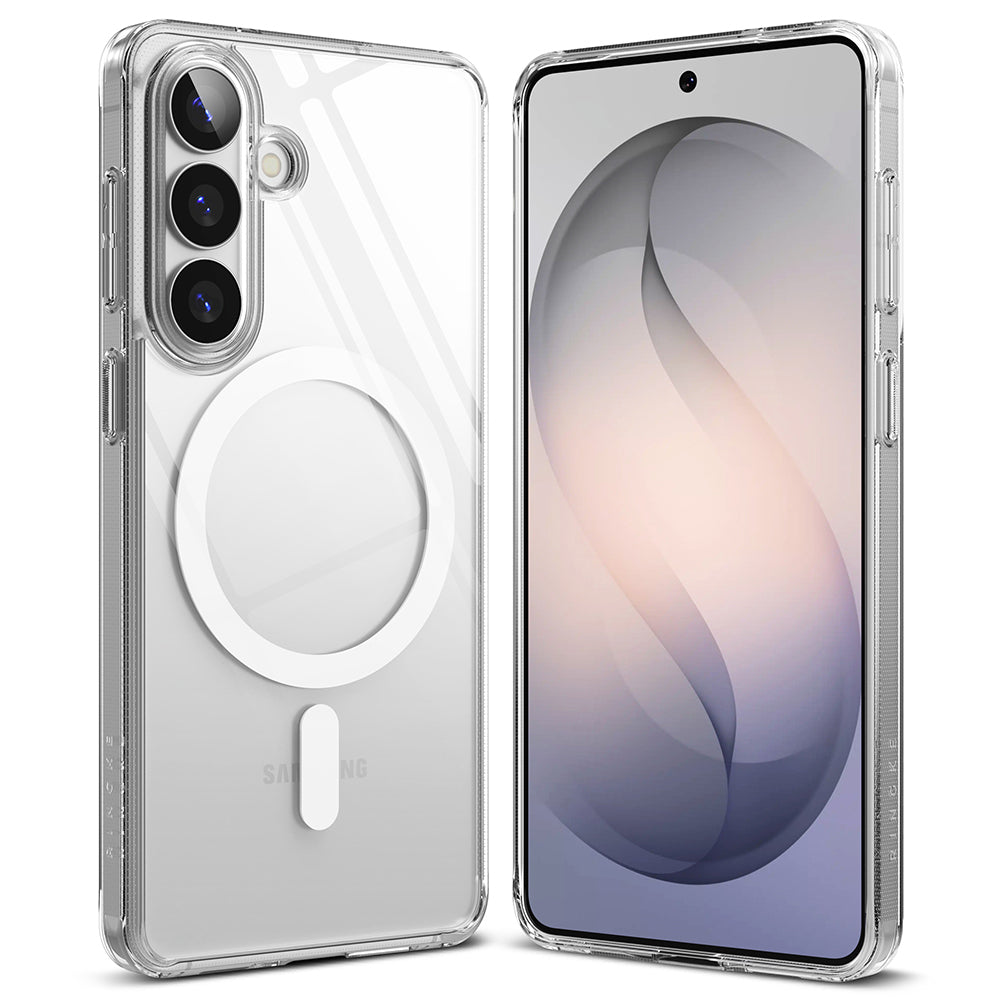 Custodia MagSafe per Samsung Galaxy S26, Ringke, Fusion, Trasparente