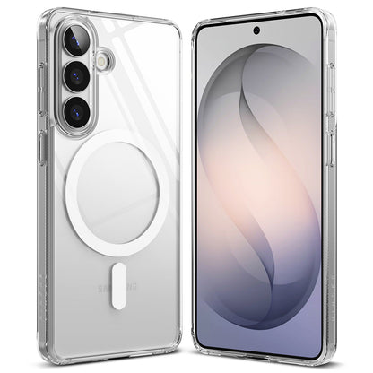 Custodia MagSafe per Samsung Galaxy S26, Ringke, Fusion, Trasparente