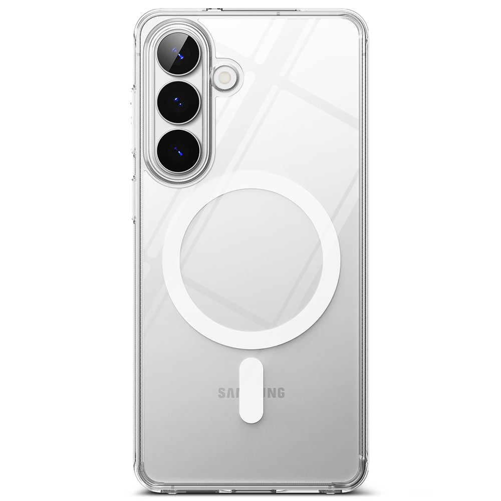 Custodia MagSafe per Samsung Galaxy S26, Ringke, Fusion, Trasparente