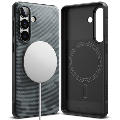 Coque MagSafe pour Samsung Galaxy S26, Ringke, Onyx, Camouflage