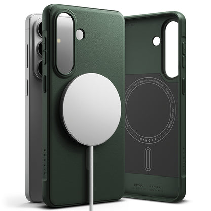 MagSafe Hülle für Samsung Galaxy S26, Ringke, Onyx, Dunkelgrün