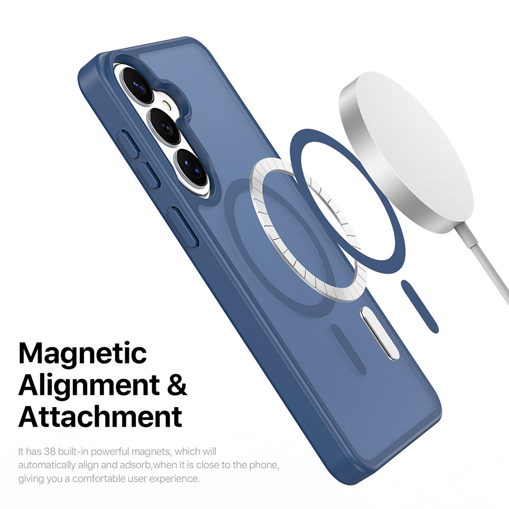 Coque MagSafe pour Samsung Galaxy S26 S942, DUX DUCIS, Yind, noire