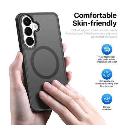 Coque MagSafe pour Samsung Galaxy S26 S942, DUX DUCIS, Yind, noire