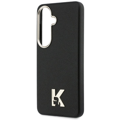 Custodia MagSafe per Samsung Galaxy S26 S942, Karl Lagerfeld, Karl Head Logo, Nera