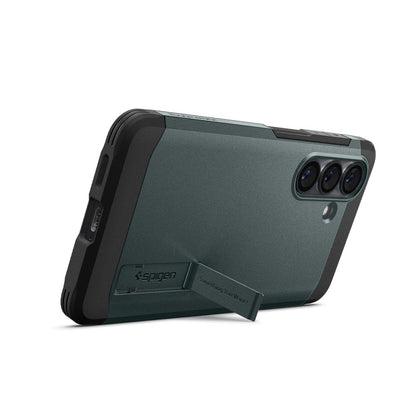 Custodia MagSafe per Samsung Galaxy S26 S942, Spigen, Tough Armor, Verde ACS10740