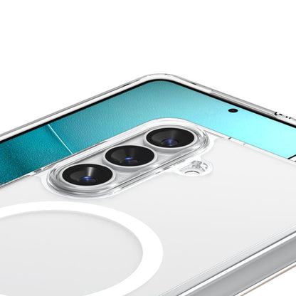 Coque MagSafe pour Samsung Galaxy S26 S942, Spigen, Ultra Hybrid, Transparente Blanche ACS10734