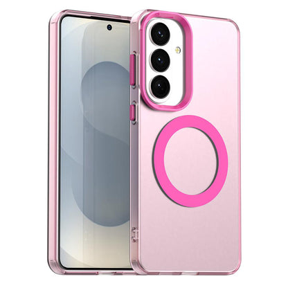 Custodia MagSafe per Samsung Galaxy S26 S942, Techsuit, CandyCase, Rosa