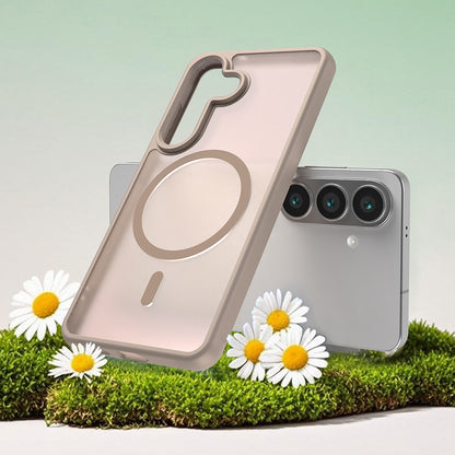 Custodia MagSafe per Samsung Galaxy S26, Techsuit, HaloFrost II, Dorata